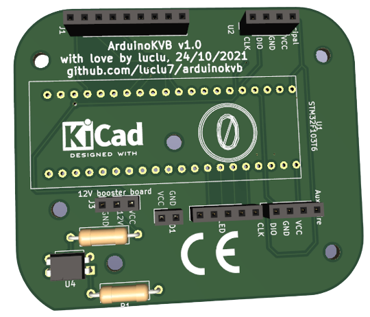 PCB final de commande